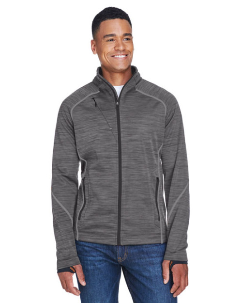 Manteau pour homme Flux de North End SportMD Rouge en molleton contrecollé à motif mélangé Manteau pour homme Flux de North End SportMD Rouge en molleton contrecollé à motif mélangé
